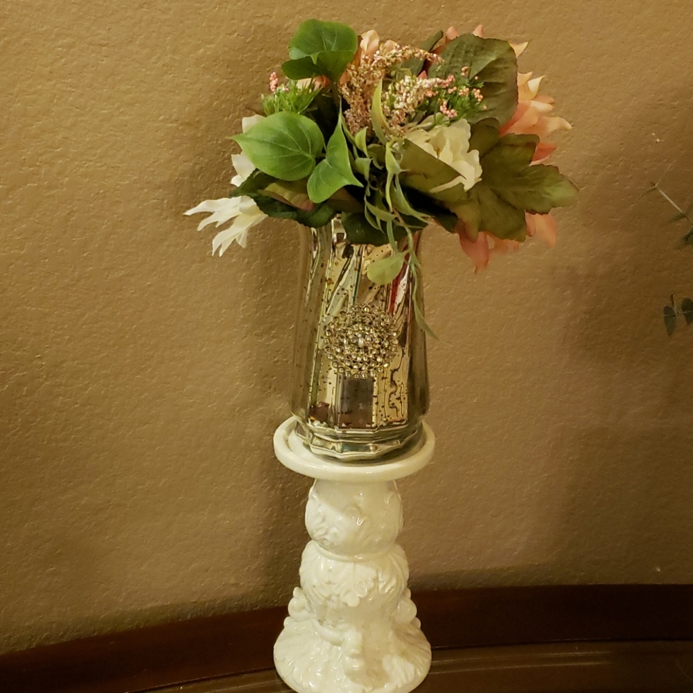 Flower / candle set - Picture 8 of 8